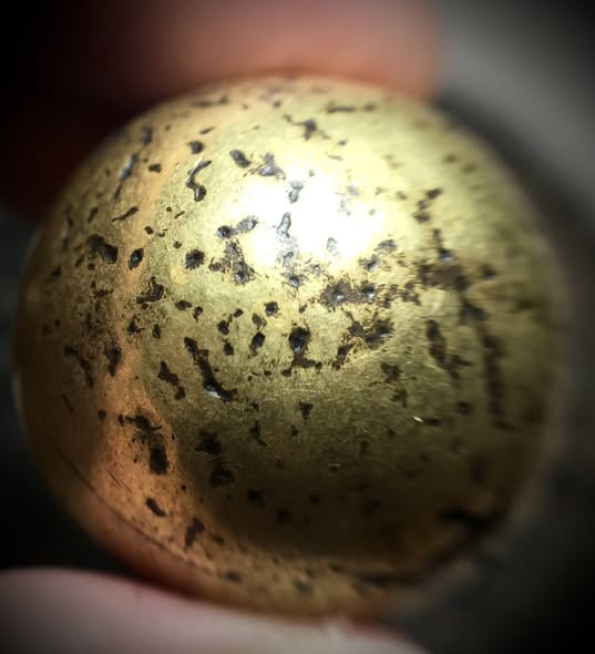 ปรอทกรอล้านนาเนื้อสัมฤทธิ์เปียกทอง