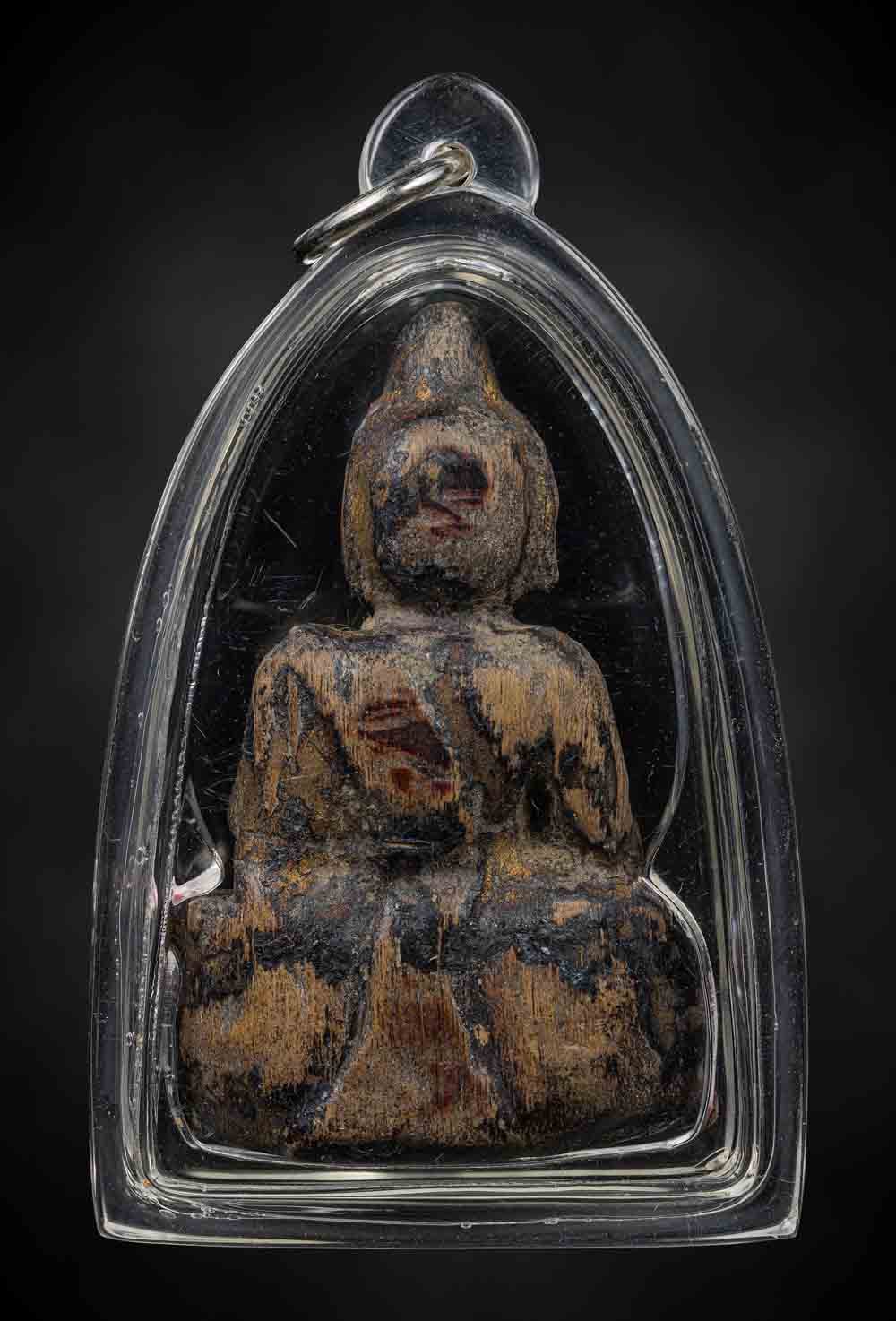 พระไม้โพธิ์แกะโบราณ