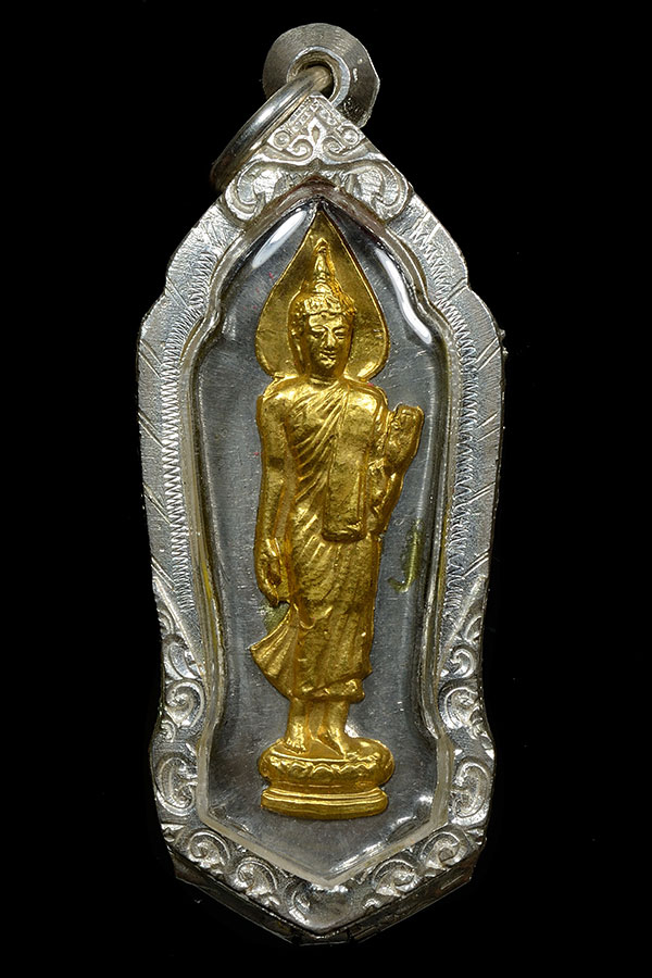 พระพุทธลีลา 25 ศตวรรษ หน้าทองคำ
