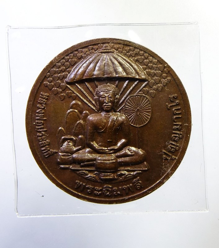 เหรียญพระเจ้าเพชรเงินล้าน-หลังพระสิวลี ปี 2552