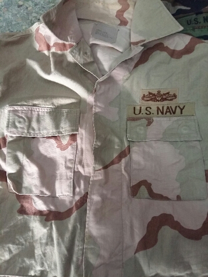 ☆☆ เสื้อ ทหาร US NAVY 2 ตัว☆☆☆เคาะเดียว  ☆☆☆080-110-0405 ☆☆☆