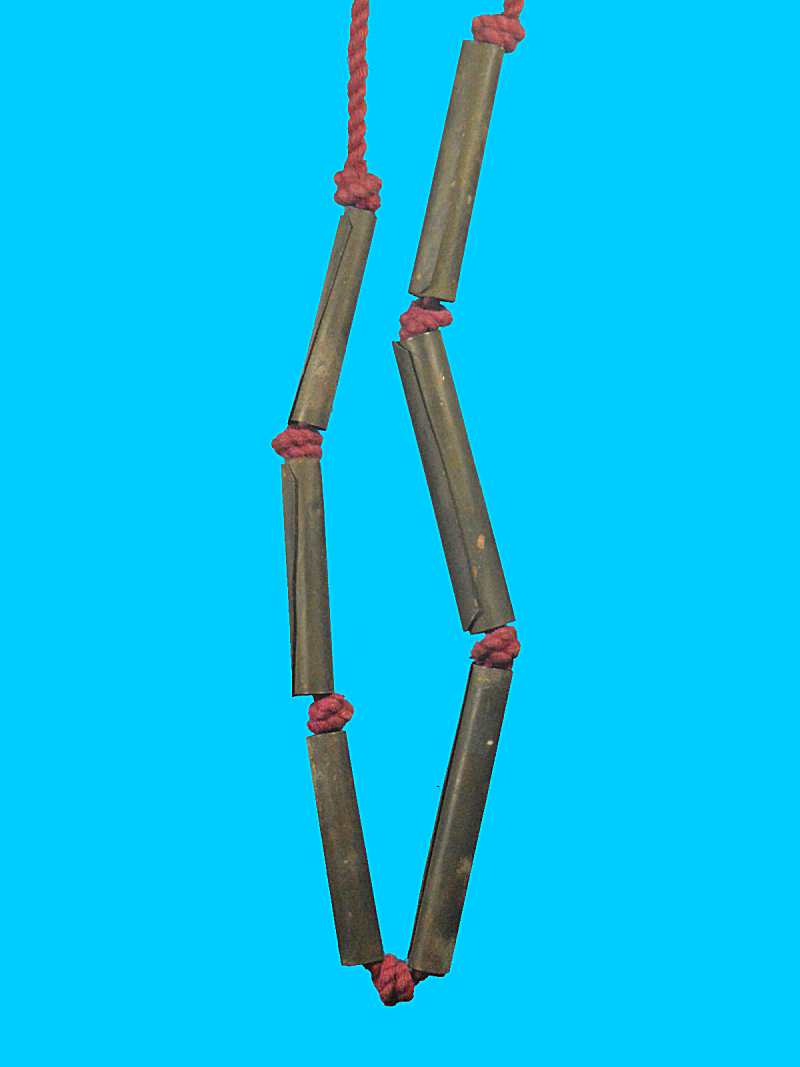 ตะกรุดคาดเอว6ดอก โบราณล้านนา ปี2500ต้นๆ