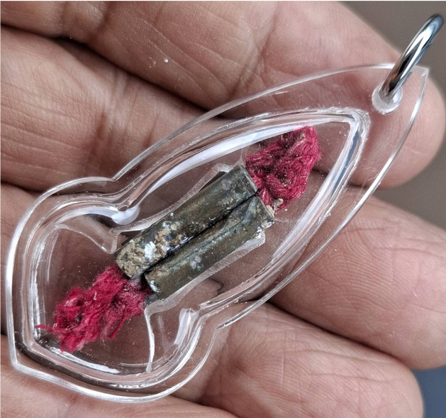 ตระกรุตจำปาสี่ต้น ครูบาวัง วัดบ้านเด่น 