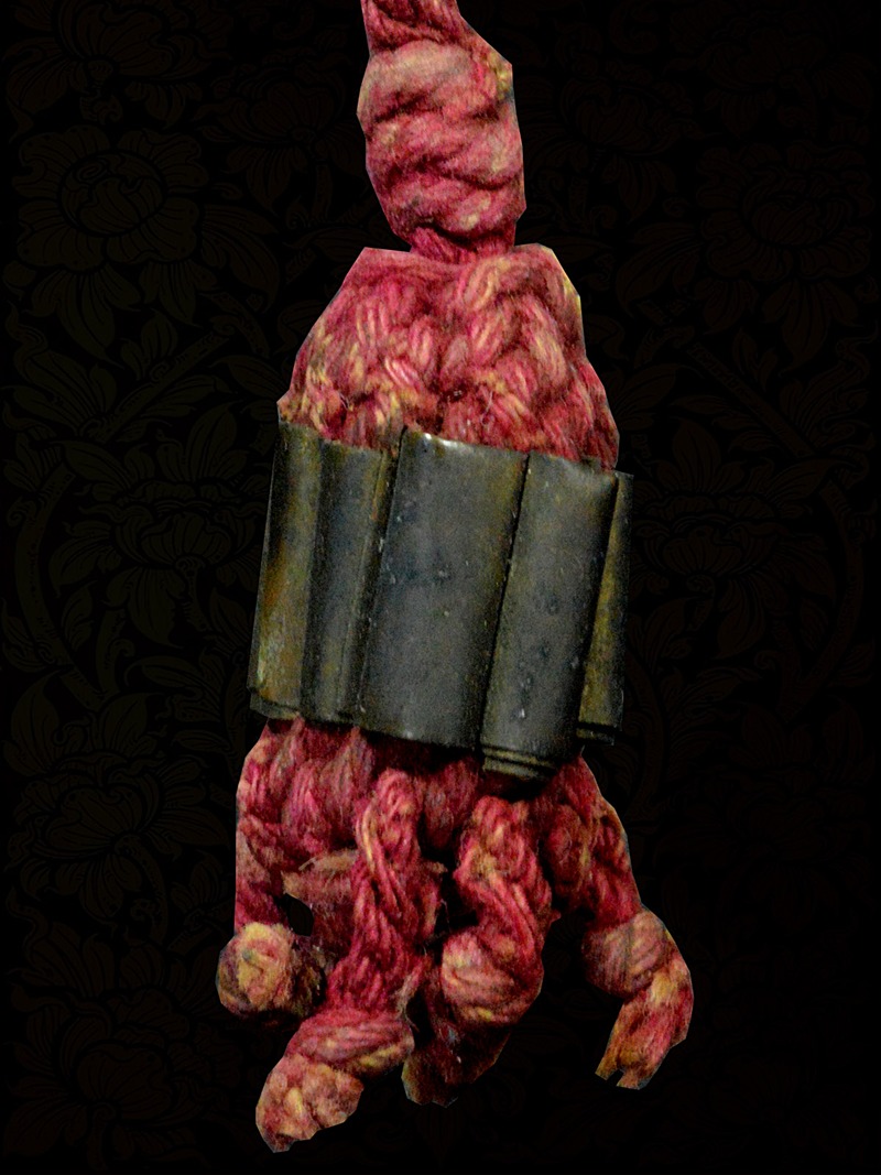 ตะกรุดเก้ากุ่ม+กาสะท้อนครูบาอินตา ห้วยไซ