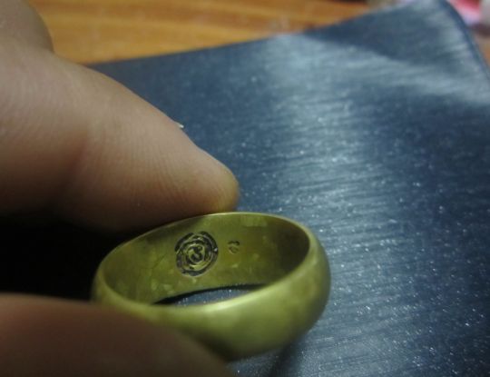 แหวนแหวนปอกมีดหลวงปู่ดู่ วัดสะแก
