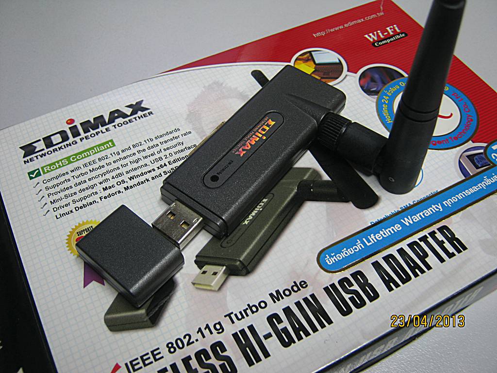 อุปกรณ์รับสัญญาณไร้สาย สำหรับพอร์ท USB(มือสอง)