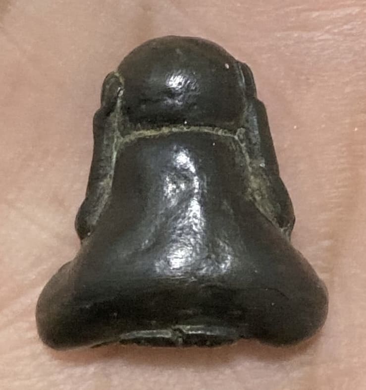  พระปิดตาสำริดเก่า