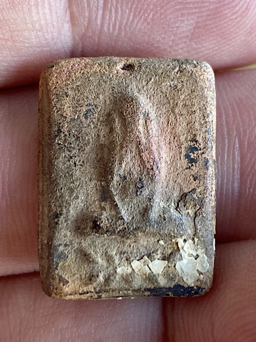 พระปิดตาฐานบัวลป.ทอง วัดราชโยธา ยุคต้น