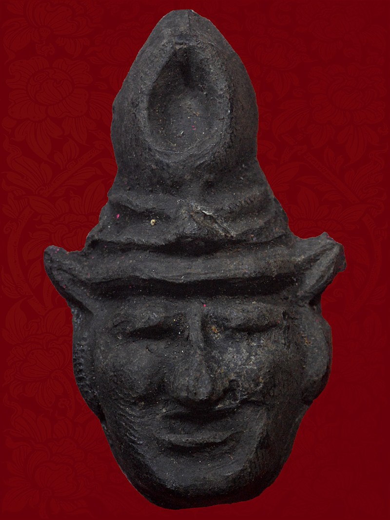 เศียรพ่อแก่ฤาษี อ.เบส เมืองฝาง พิมพ์เล็ก