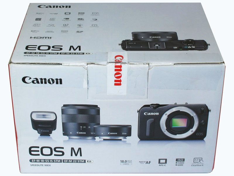 ใครมองหาอยู่ Canon EOS M สุดยอดกล้อง Mirrorless พร้อมหน้าจอ Touchscreen ความละเอียด 18 ล้าน Pixeส