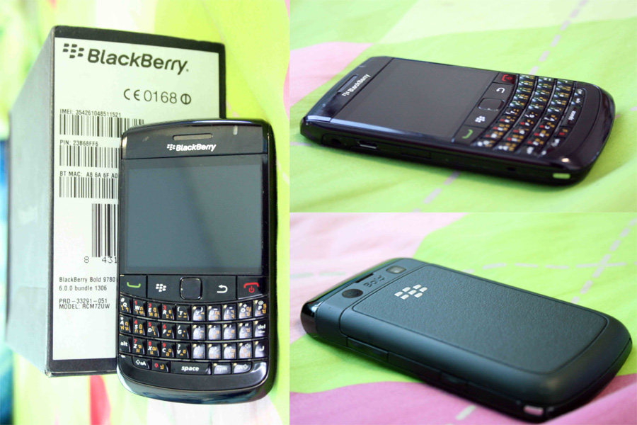 BB 9780 อุปกรณ์แท้ครบกล่อง รองรับ 3G