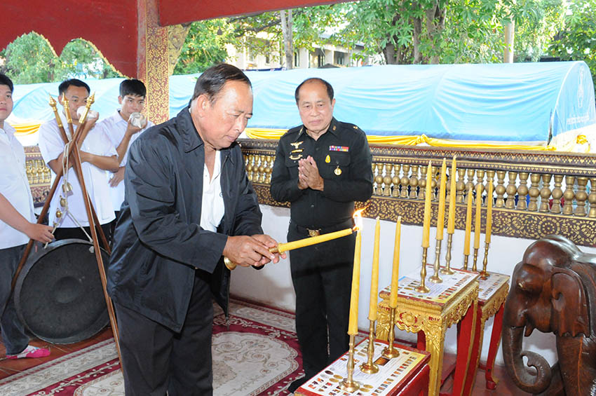 พิธีพุทธาภิเษกเหรียญครูบาเจ้าศรีวิชัย 50ปีรัฐศาสตร์มช.