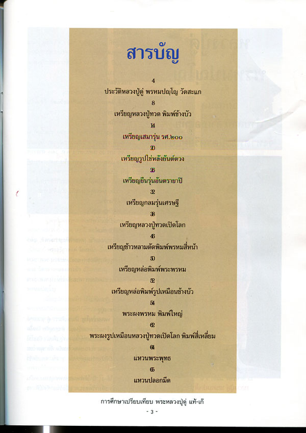 หนังสือ การศึกษาเปรียบเทียบพระ หลวงปู่ดู่ พรหมปญโญ วัดสะแก แท้ - เก๊  (ออกใหม่ครับ)