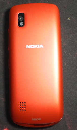 กล้อง5ล้านชัดเวอณร์ Nokia Asha 300 สีแดง มือสอง ซื้อมาไม่ถึงเดือน ประกันศูนย์1ปี อุปกรณ์ครบ ยกเว้นกล
