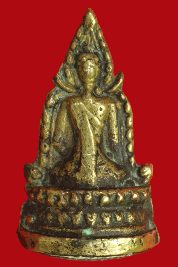 หล่อโบราณพระพุทธชินราช หลวงพ่อกลม วัดดอยท่าเสา ปี 2481