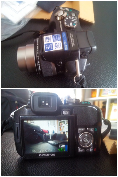 กล้อง Olympus SP-560 UZ มือเดียวออกห้างสวยยกกล่อง พร้อมเมม 1G ราคาถูกสุดคุ้ม