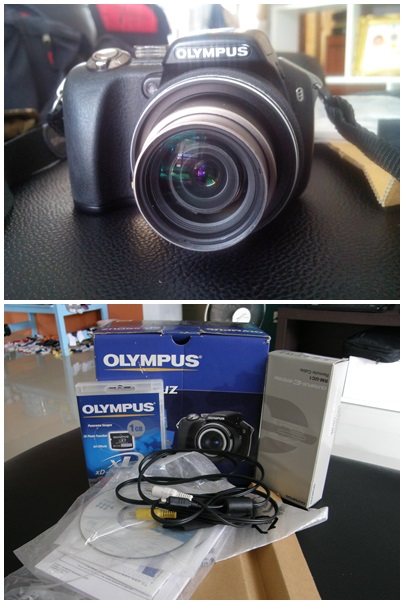 กล้อง Olympus SP-560 UZ มือเดียวออกห้างสวยยกกล่อง พร้อมเมม 1G ราคาถูกสุดคุ้ม