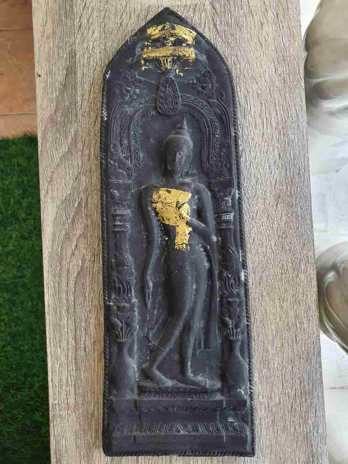 พระลีลากำแพงศอก หลวงพ่อทองอยู่ วัดหนองพะอง