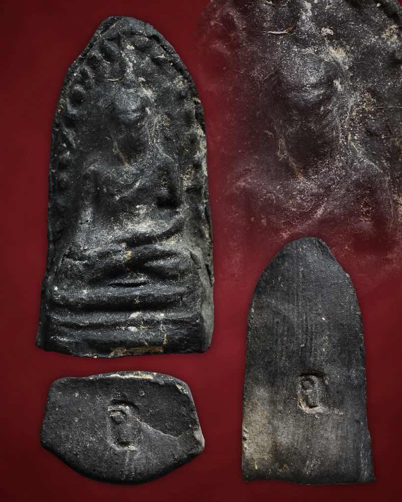 พระรอดหลัง อ.ครูบาอินทร วัดสันป่ายางหลวง