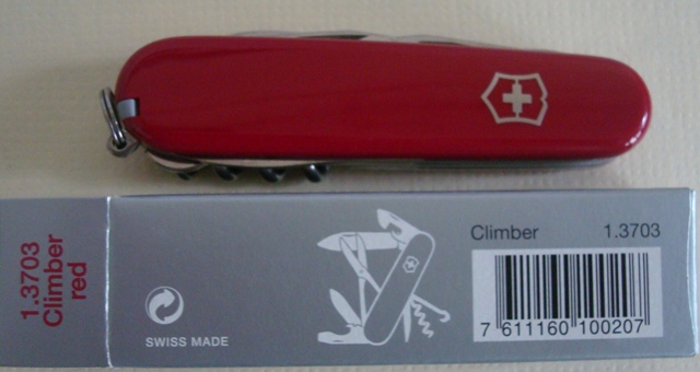 ,มีดVICTORINOXรุ่นClimber red 1.3703