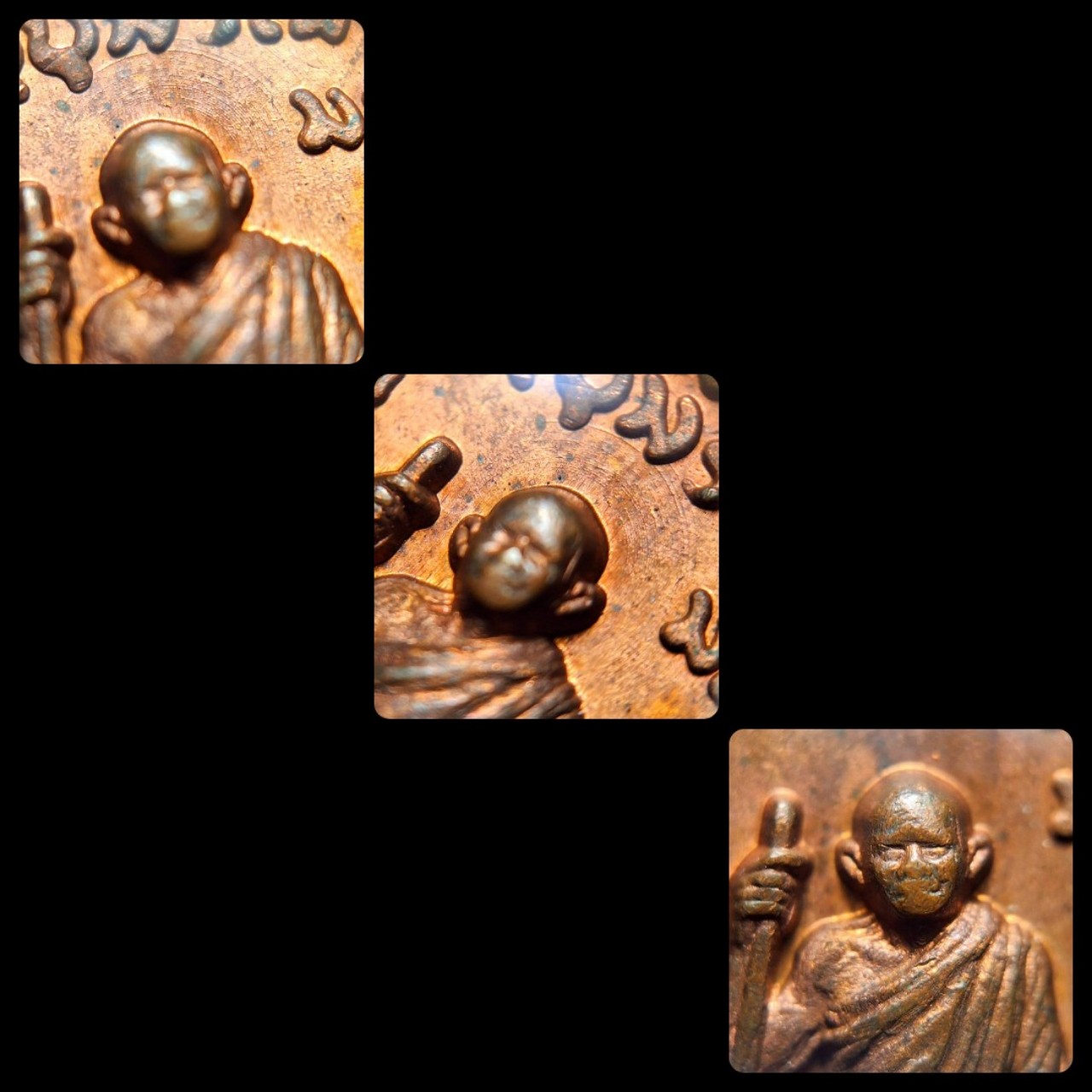 หลวงปู่แหวน5นัดนิยมวงเดือนหลังเสาสวยปี18