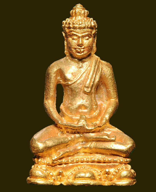 พระชัยทองคำหลวงปู่เฮี้ยงสชลบุรี รุ่นแรกปี 2509 สร้างน้อยมาก