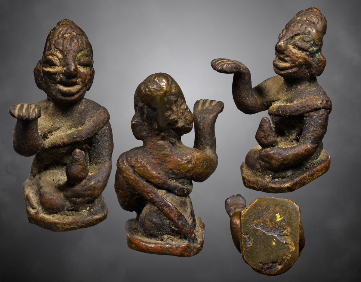 แม่นางกวักหล่อโบราณล้านนา