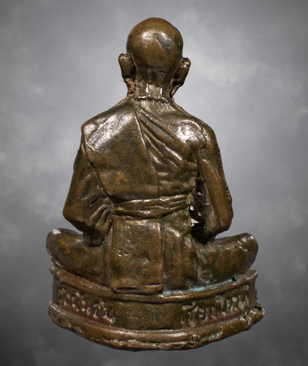 รูปหล่อครูบาศรีวิชัย วัดพันอ้น ปี2513