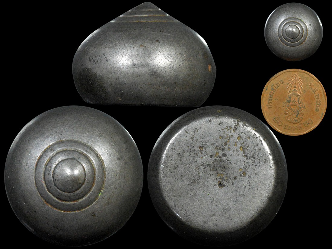 บาตรตั๋น เนื้อสำริดเงินโบราณ