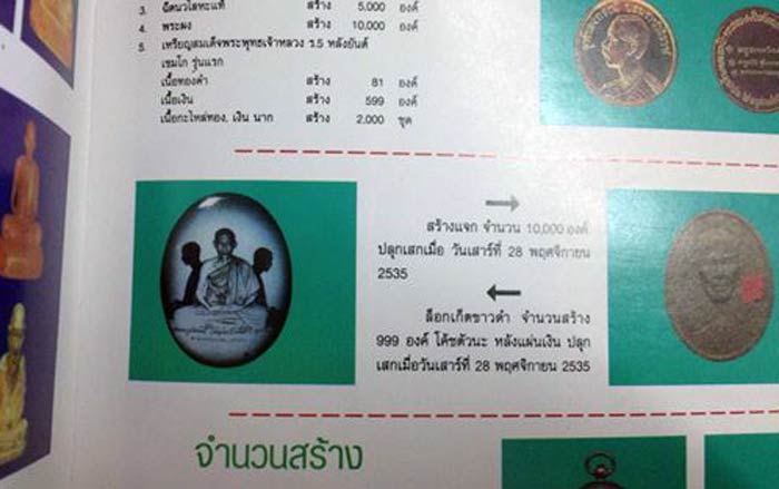 ล็อกเก๊ตสามเงา หลังหนูแผ่นเงิน 1 ใน999