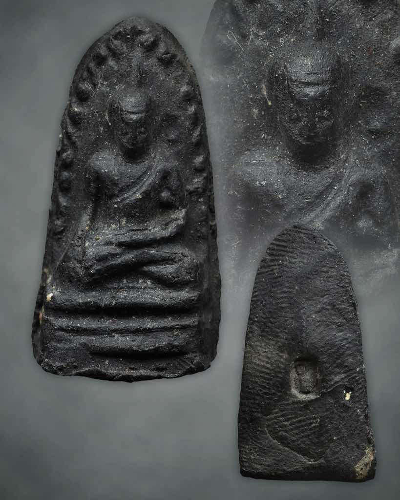 พระรอดหลัง อ.ครูบาอินทร วัดสันป่ายางหลวง