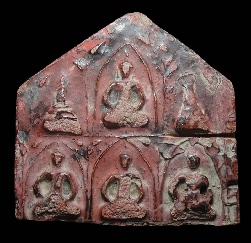 พระแผงพระเจ้าสิบชาติ กรุวัดกระชาย