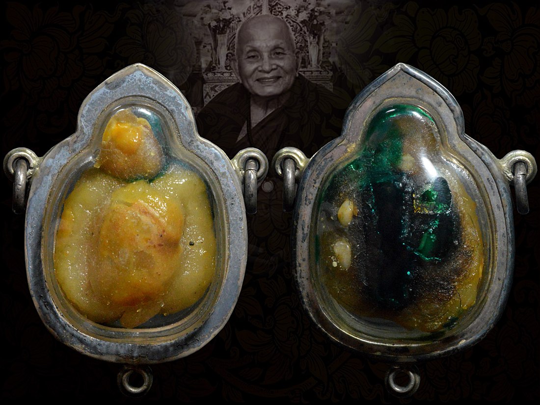 เต่าเทียนมหาลาภรุ่นแรกครูบาบุญยัง วัดห้ว