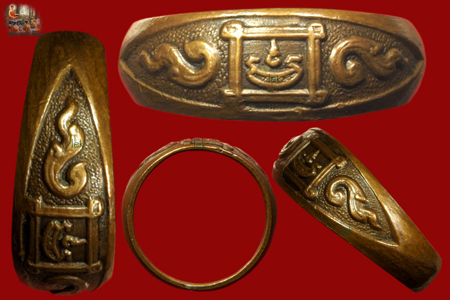แหวนยันต์ มงคลบพิตร ปี๒๔๘๕ หายากมากๆ